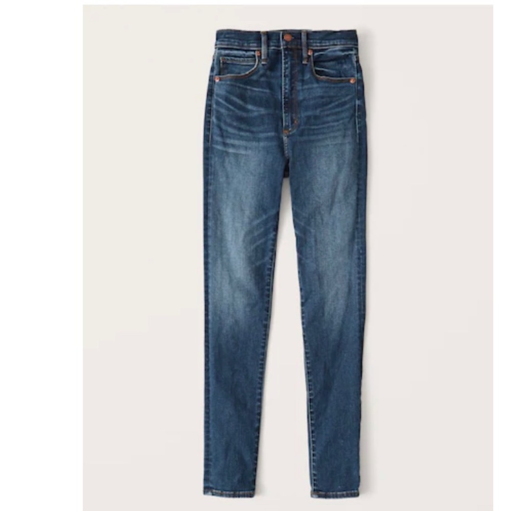 Ultra High Rise Super Skinny Jeans, Size 30